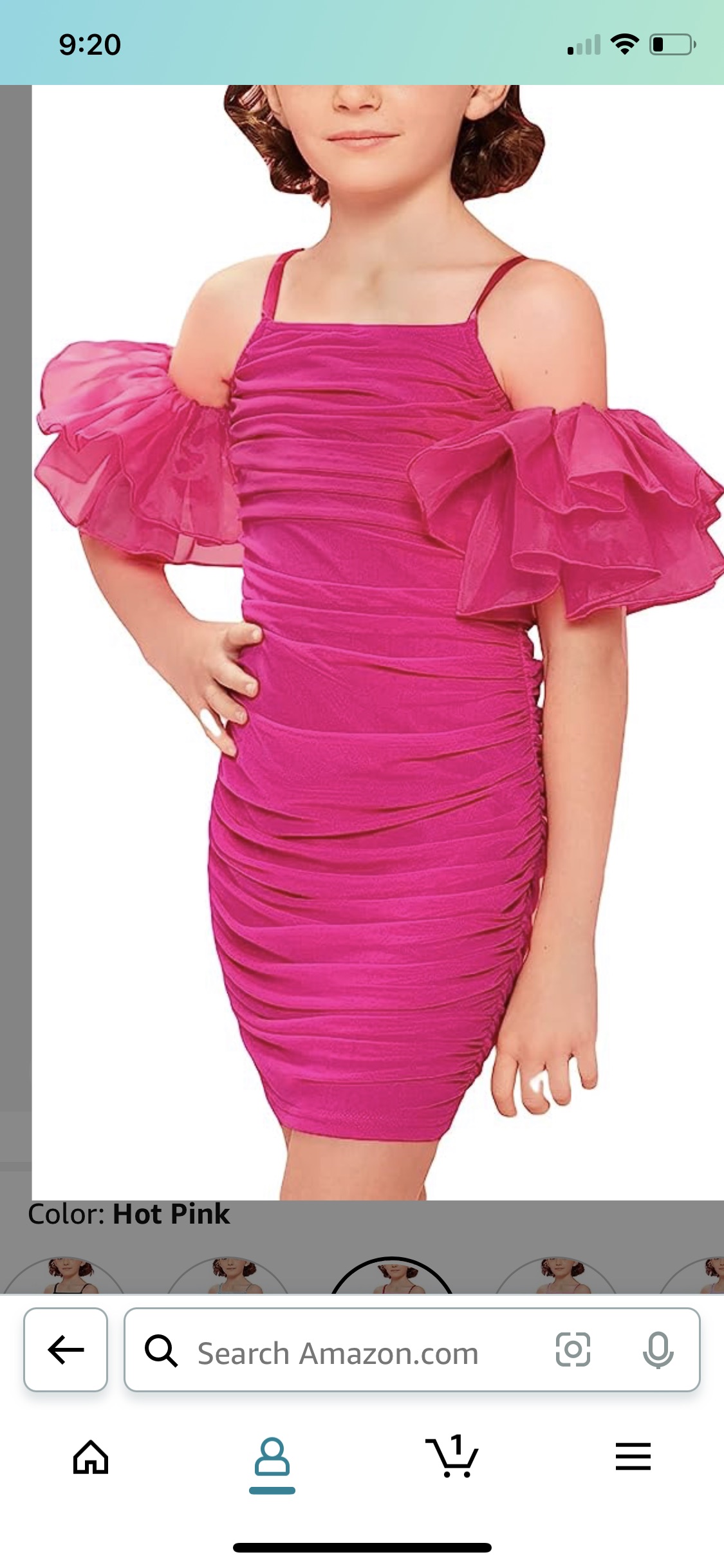 2 Hot Pink Dresses