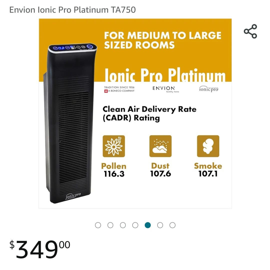 Envion Ionic Pro Platinum TA750 - photo 3