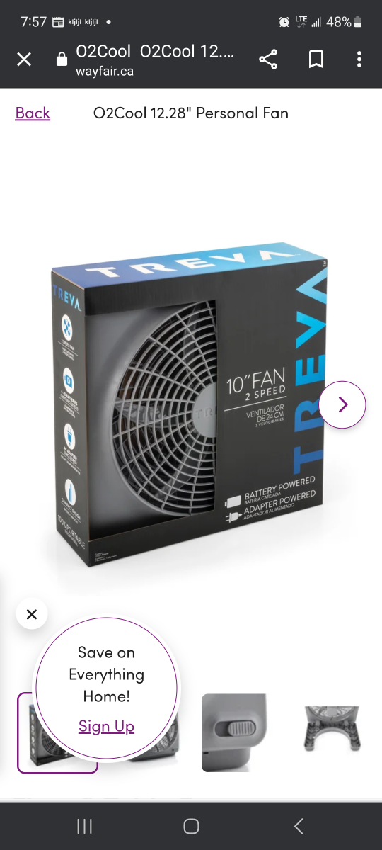 Treva Fan image indicator(3)