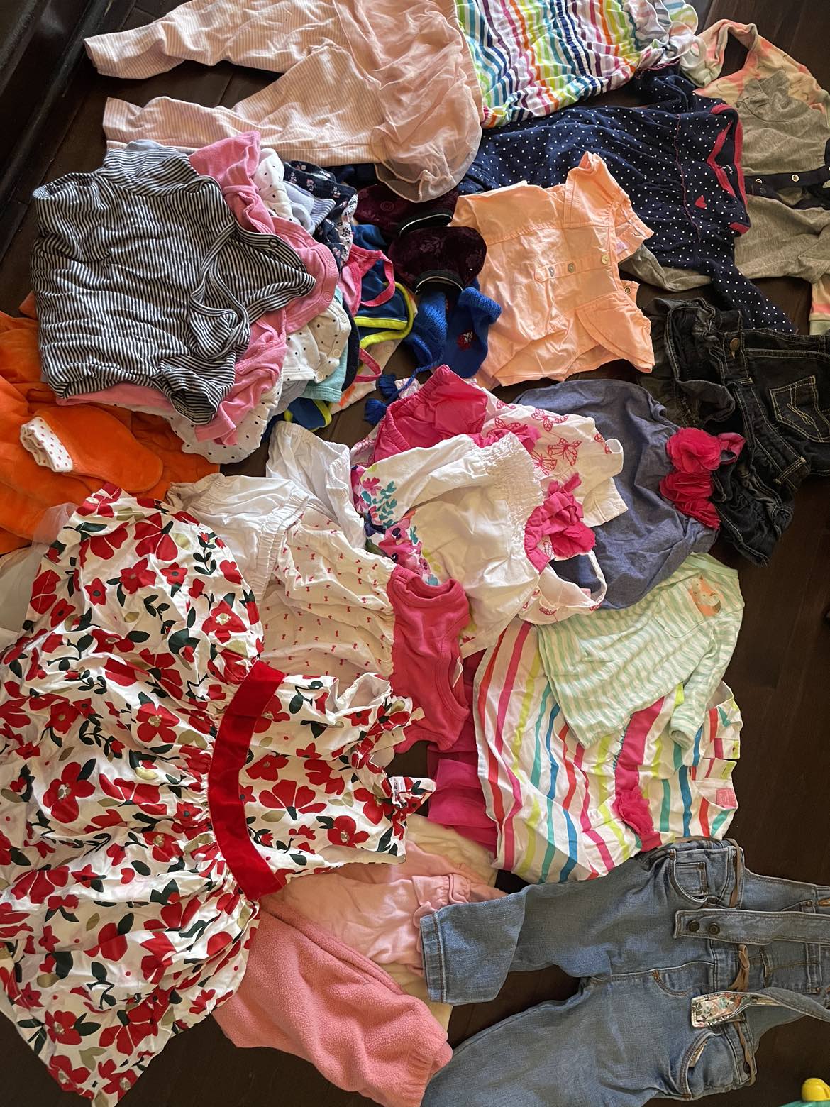 Baby girl clothes and shoes