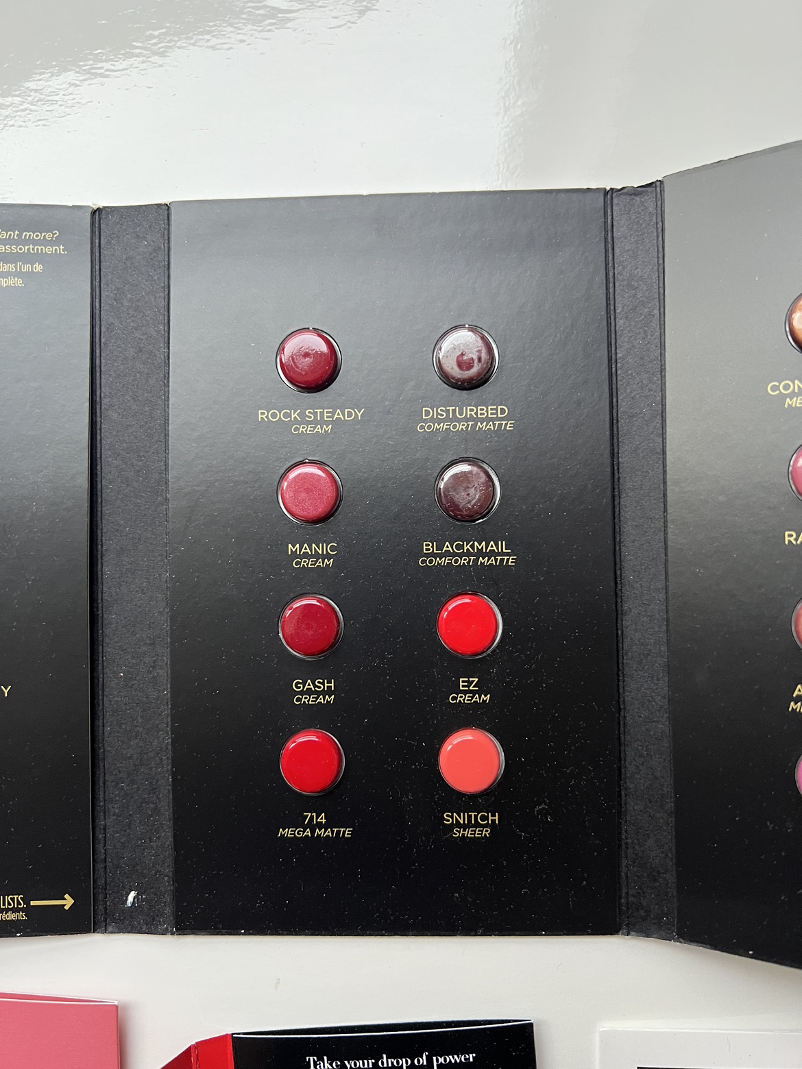 Deluxe lipstick sample (Dior, Armani, D&G,UD) image indicator(6)