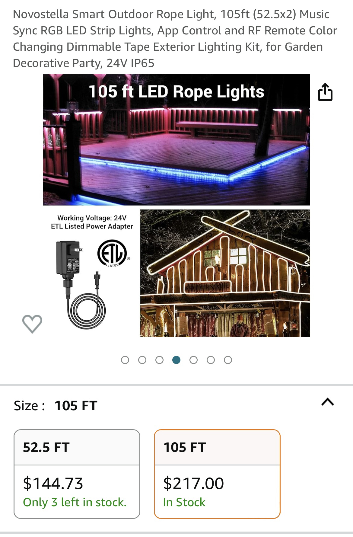 Smart Outdoor Rope Light image indicator(4)