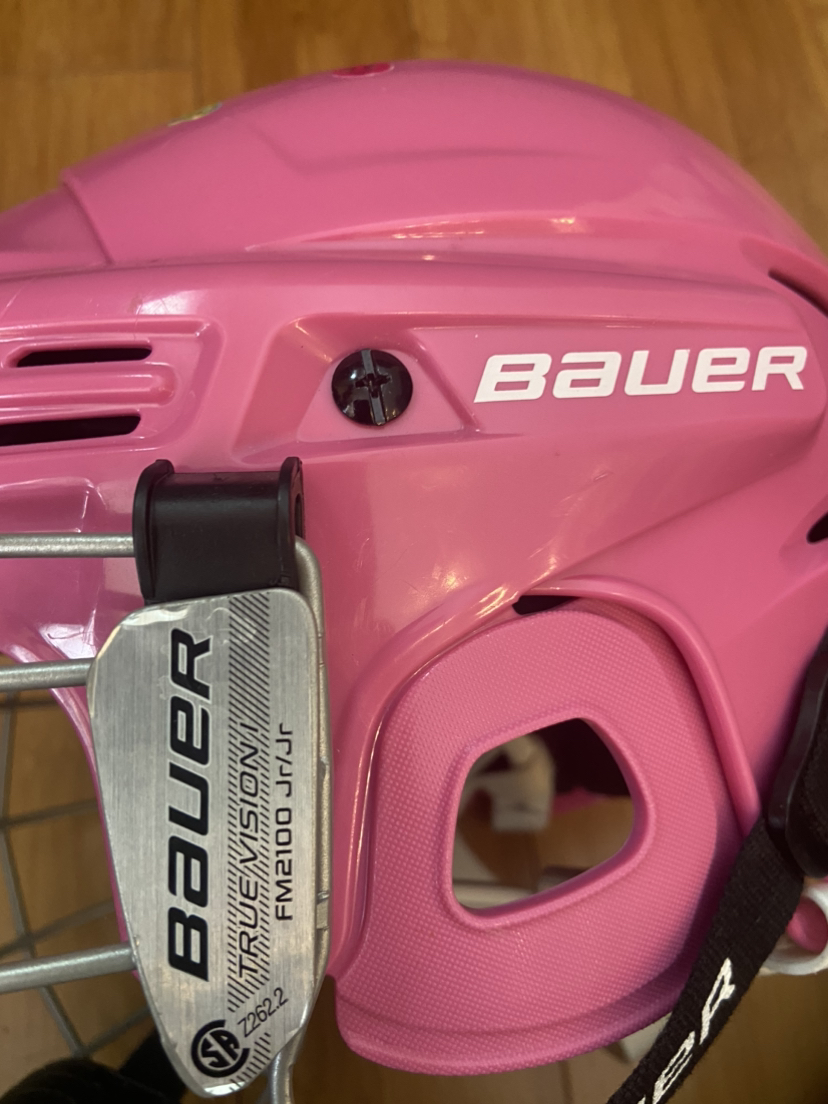 Pink kids helmet - photo 3