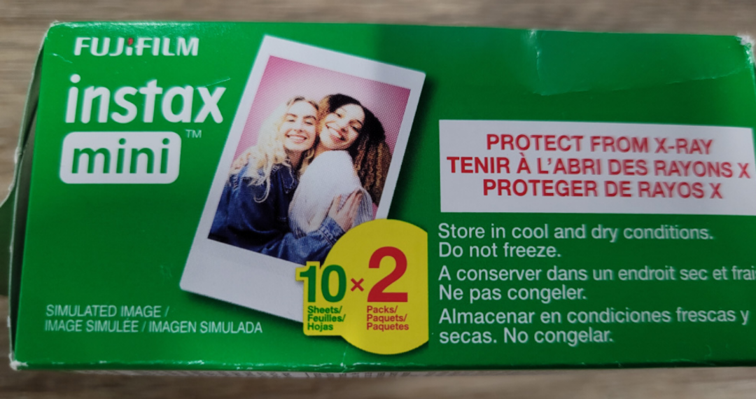 Fujifilm INSTAX Mini Instant film twin pack(20 exposures) image indicator(5)