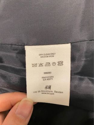 H&M Gray Lady Winter Jacket - Size 5.5 image indicator(5)