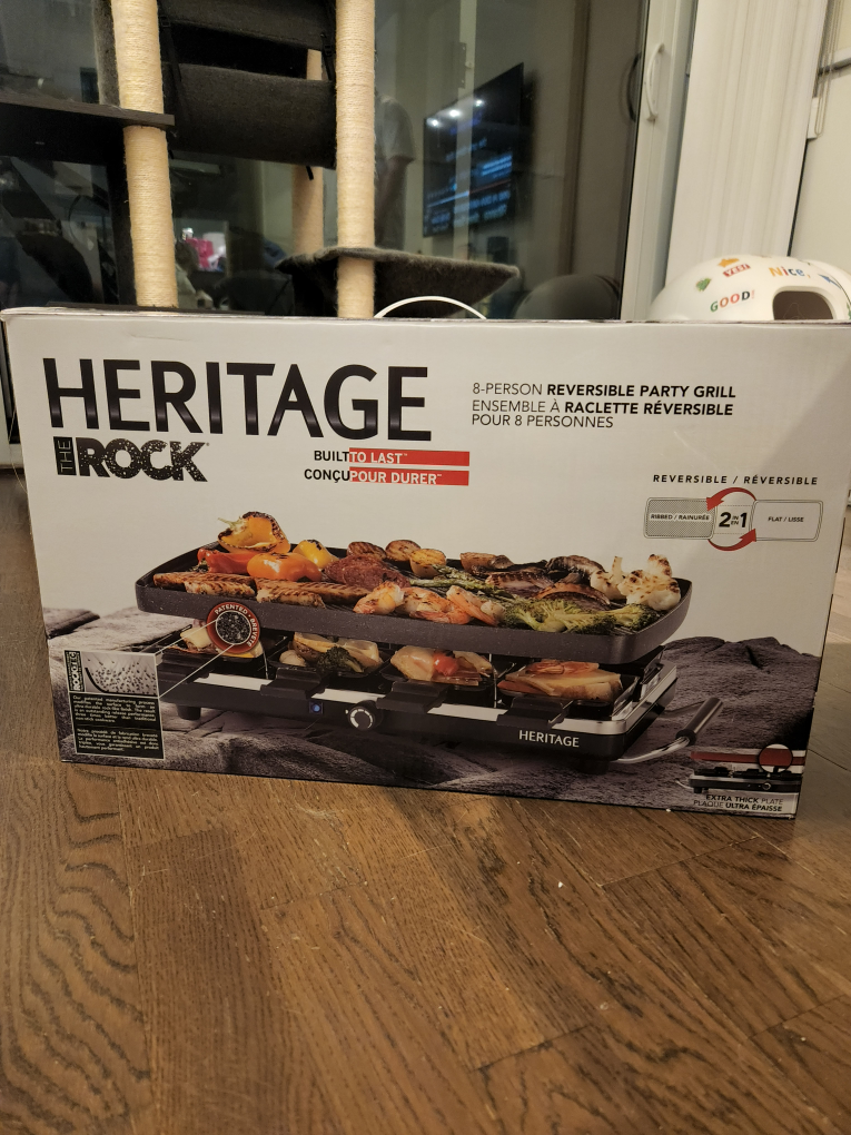 Heritage party grill set