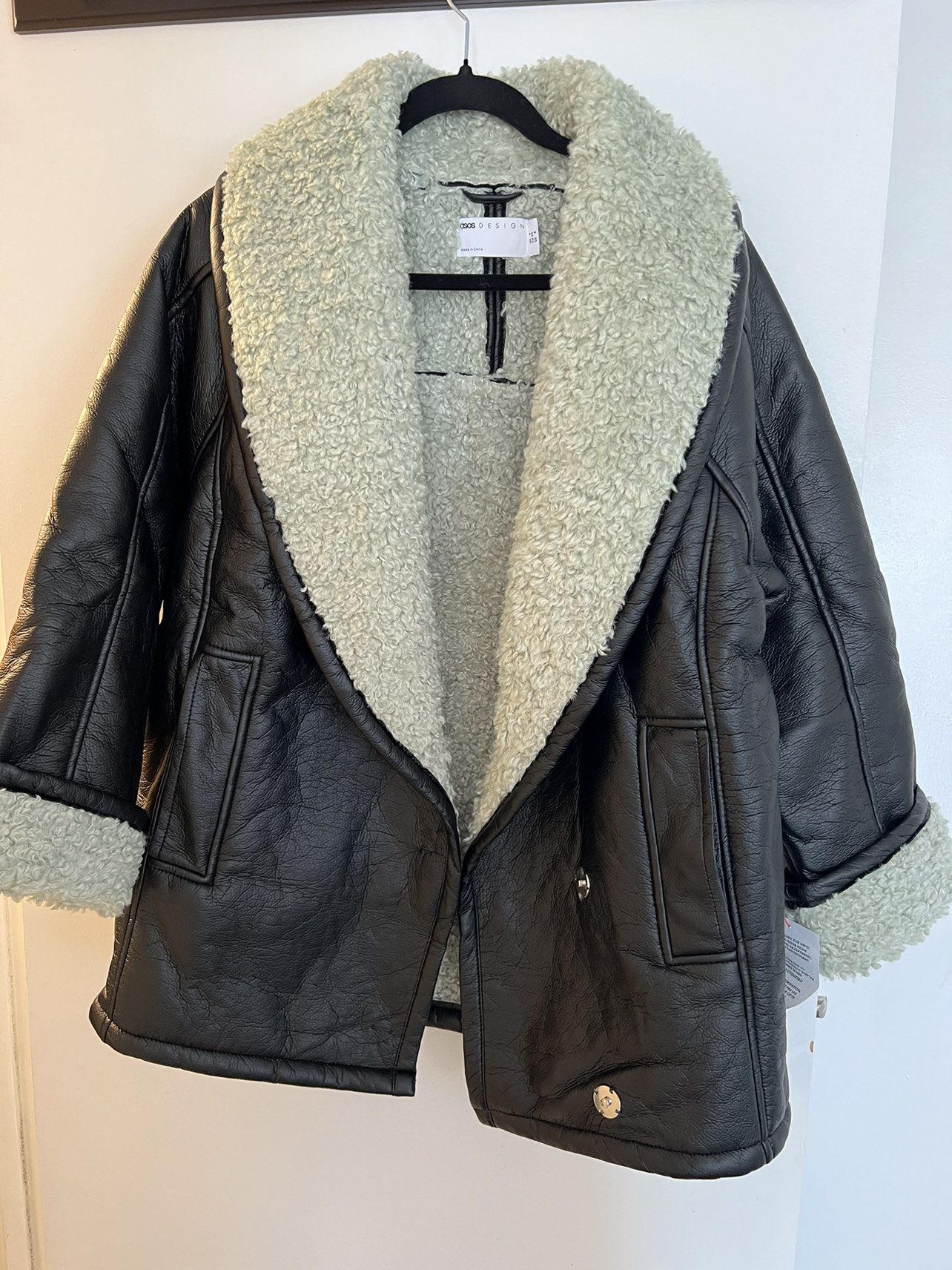 ASOS faux leather jacket - photo 3