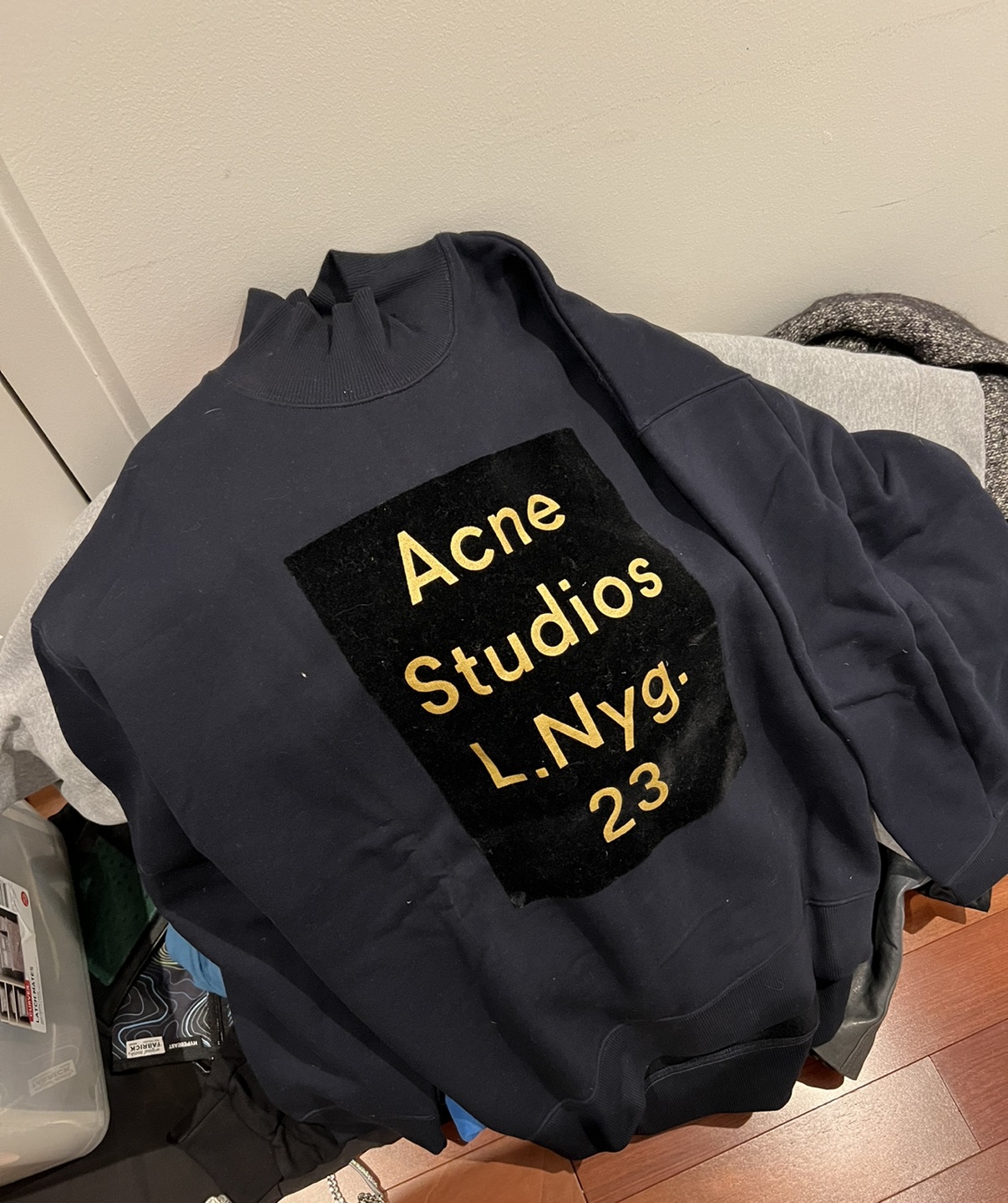 Acne studio oversized sweatshirt