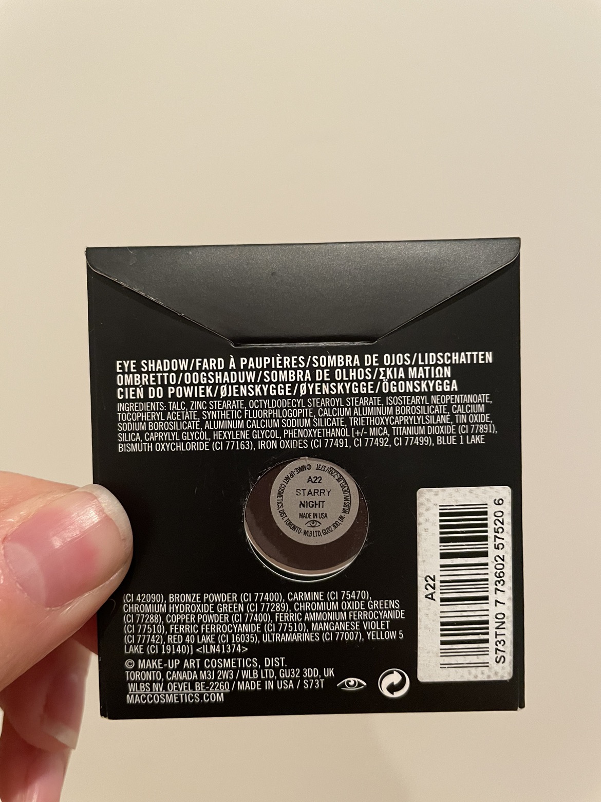 MAC Cosmetics Eyeshadow Palette Refill Pan image indicator(2)