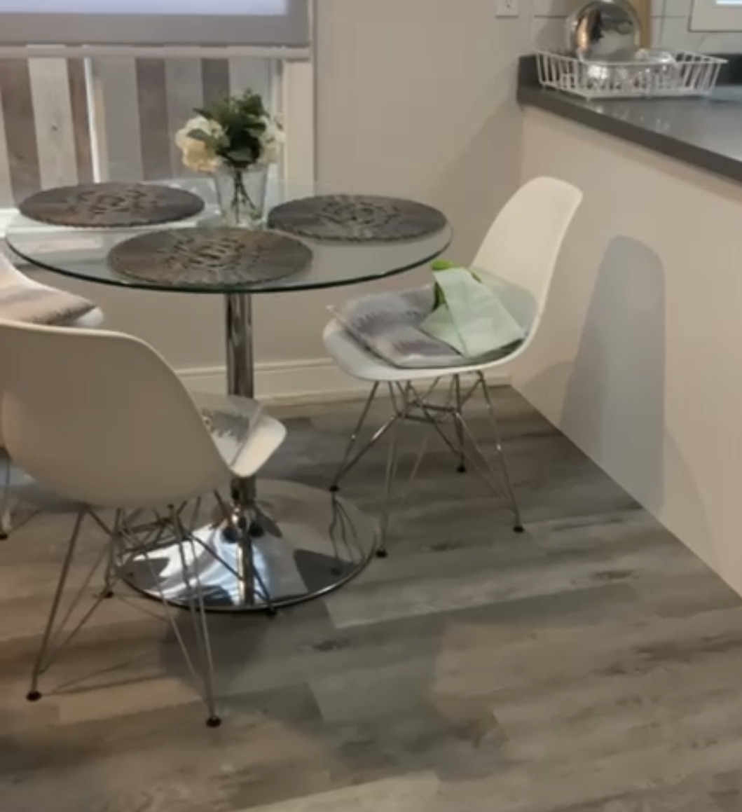 Dining table with 3 chairs
