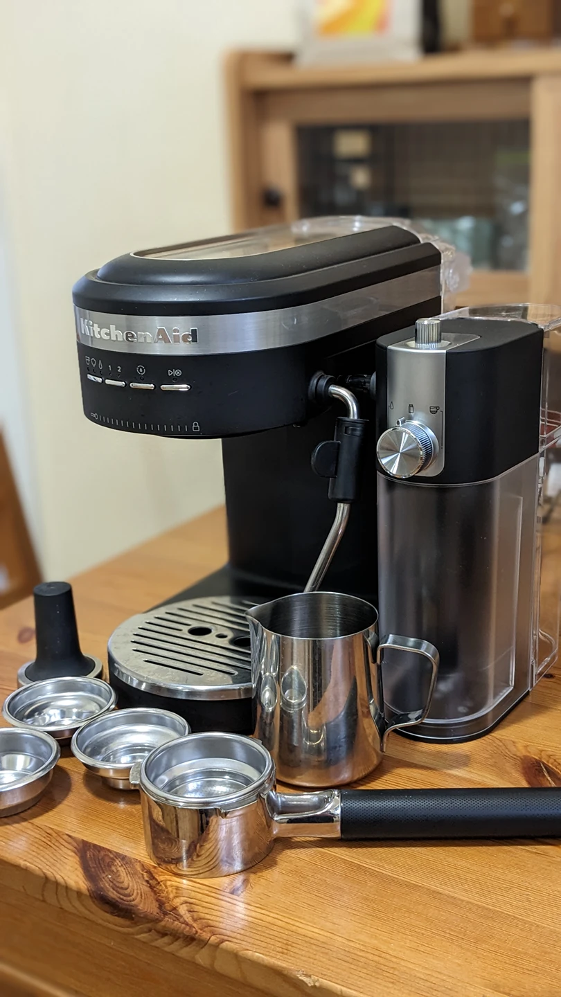 KitchenAid espresso machine