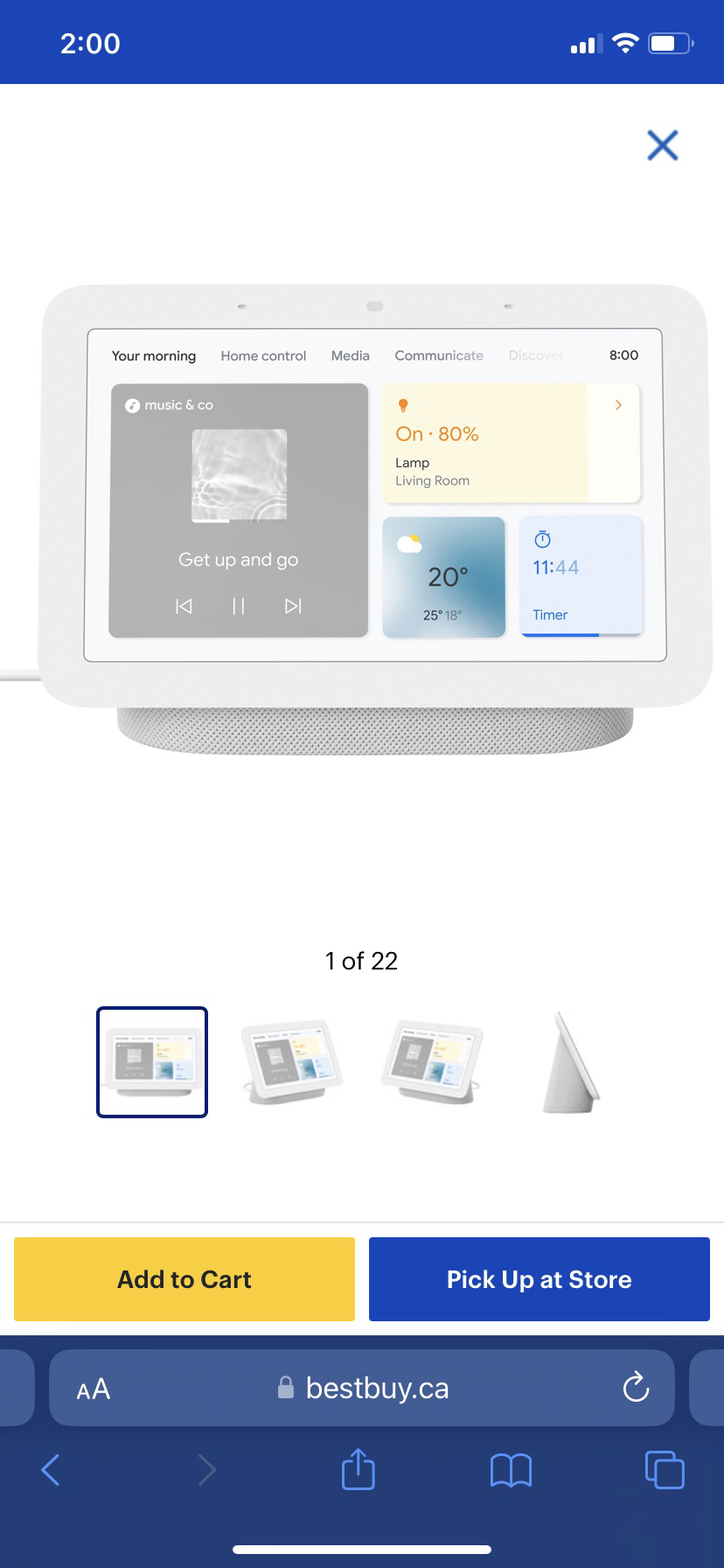 Brand New Google Nest Hub 2nd Gen thumbnail