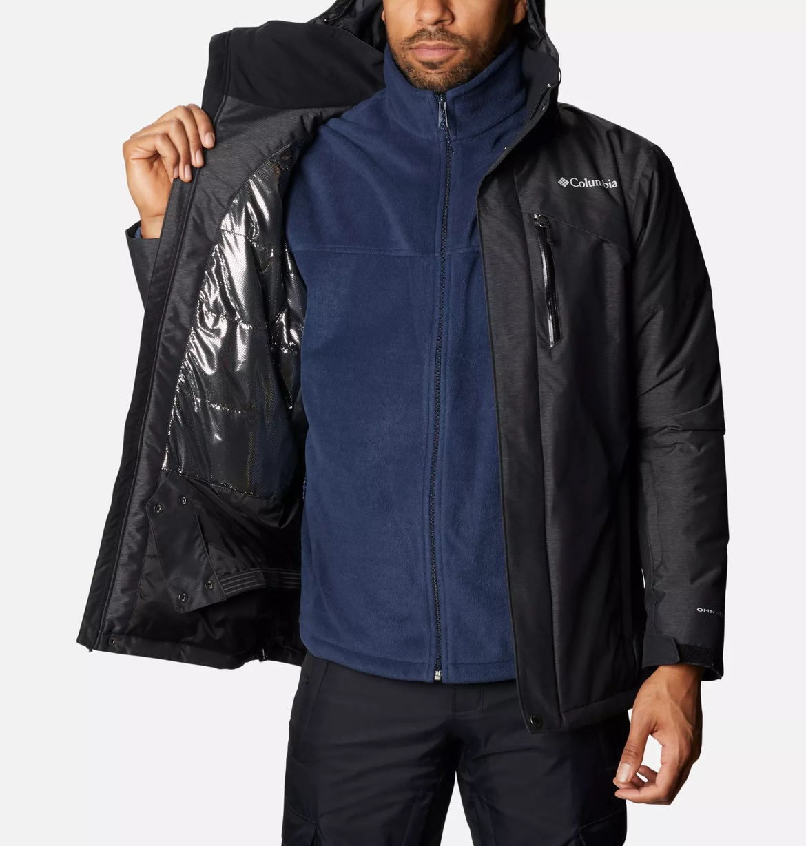 Columbia Mens winter/ski insulated jacket - photo 3