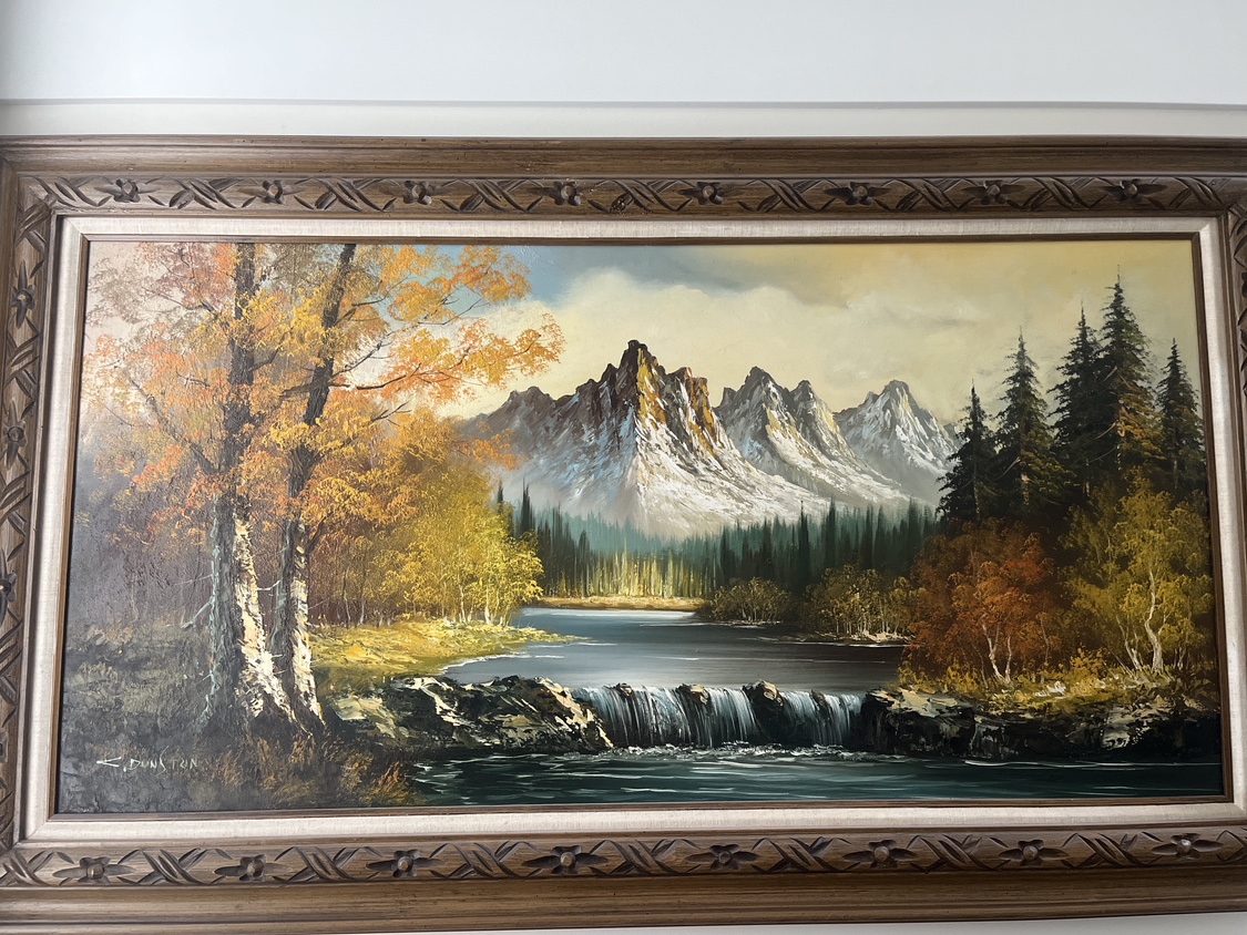 Painting with the frame - photo 3