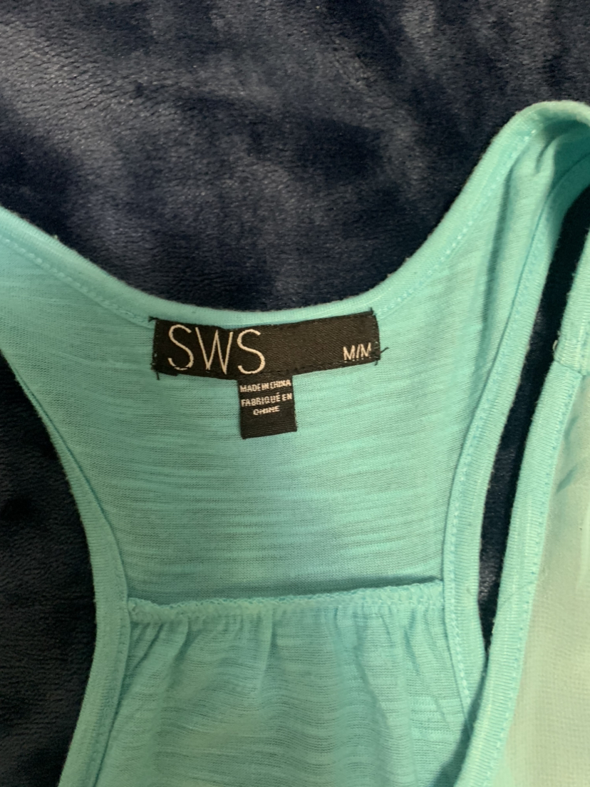 Light blue tank top - photo 3