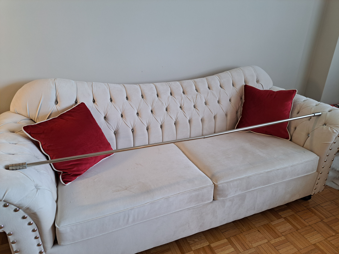 curtain rod for sale - 3/4 inch Diameter - 36 to 66 inch - photo 3