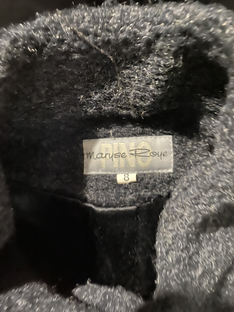 Maryse Roye designer long coat $30 used - photo 2