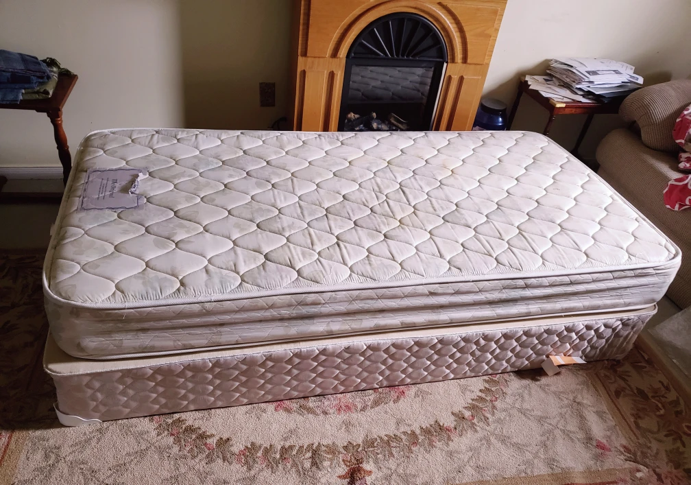 @@Twin Size SLAY bed with box & Mattress@@ image indicator(4)