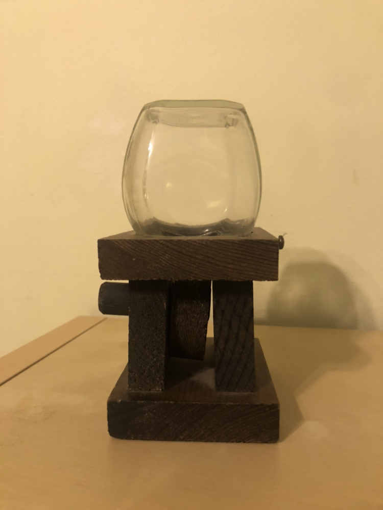 Vintage Knock on Wood Gumball Machine Dispenser - photo 5