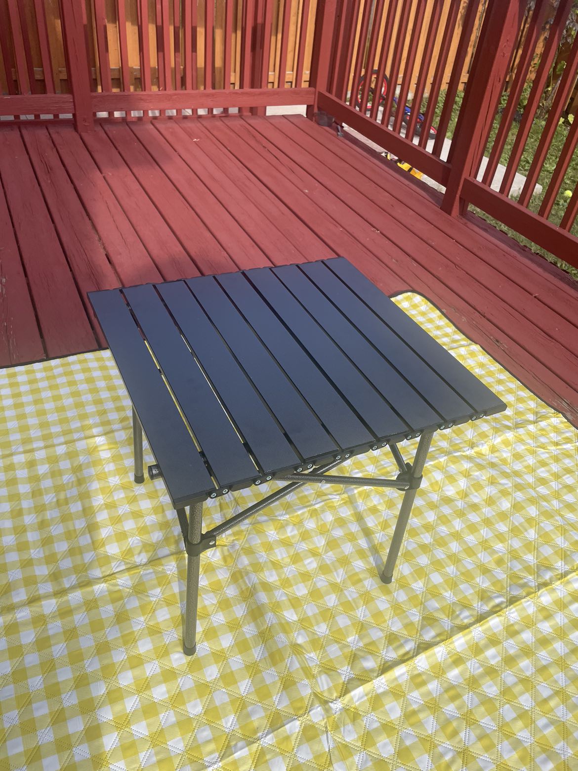 Camping Outdoor Aluminum bbq / cooking table top thumbnail