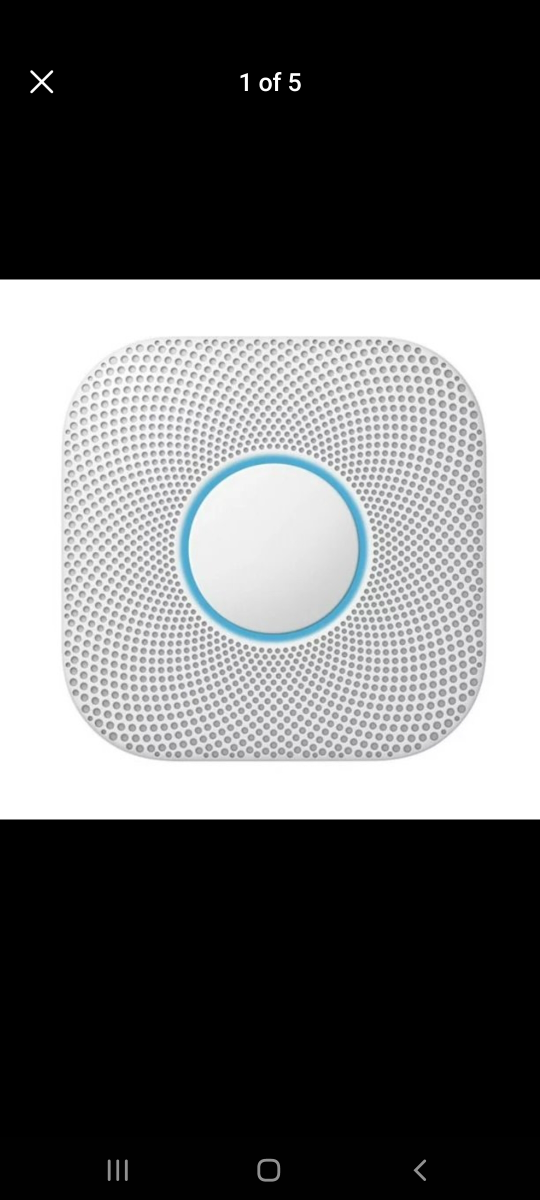 Google Nest Protect 2nd Generation Smart Smoke/Carbon Monoxide thumbnail