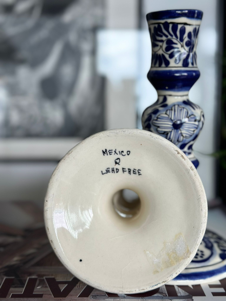 Mexican Ceramic Candle Holders - photo 2