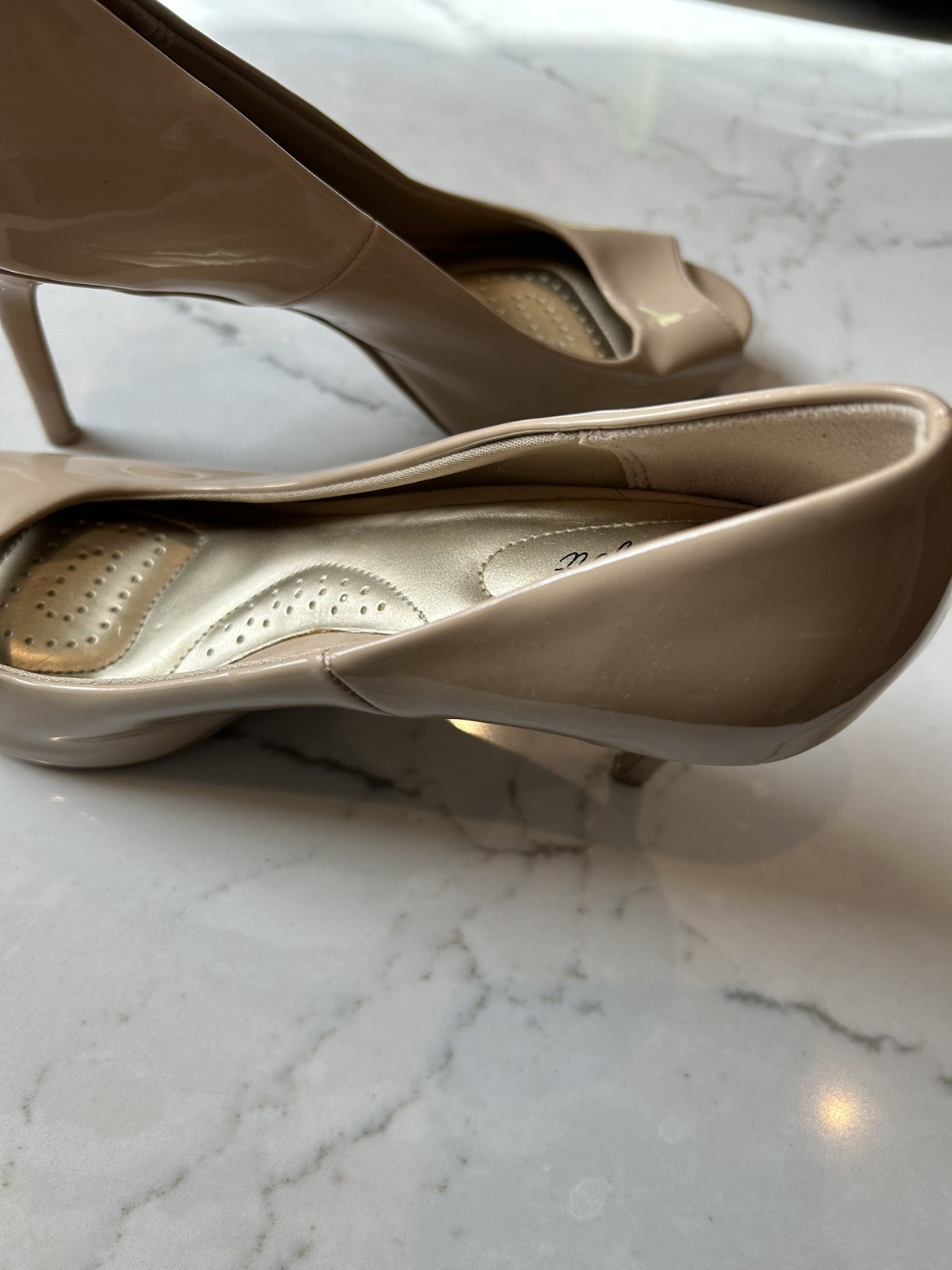 Nude heels - photo 3