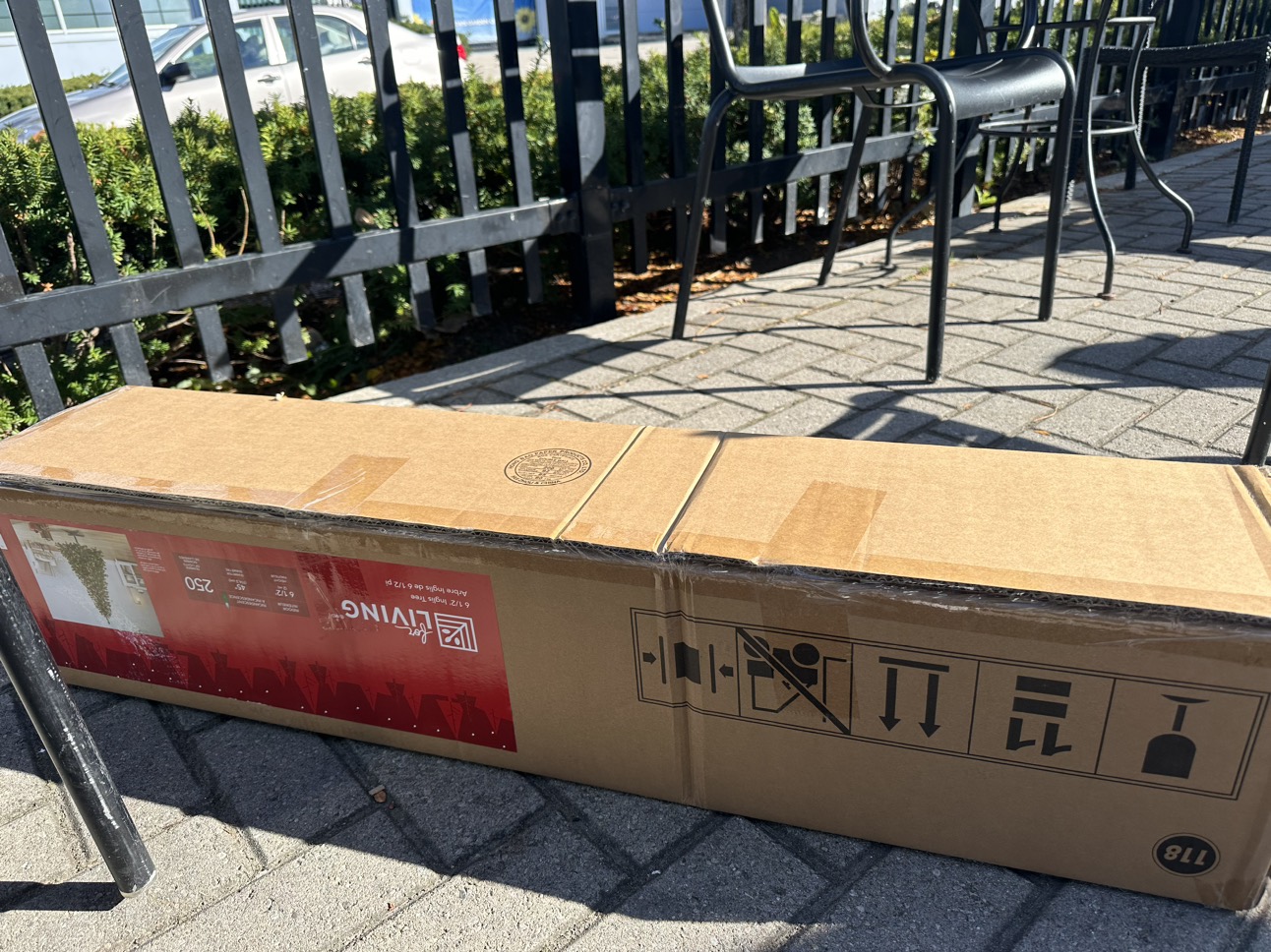 Unopened Christmas tree 2 meter with lights - photo 4