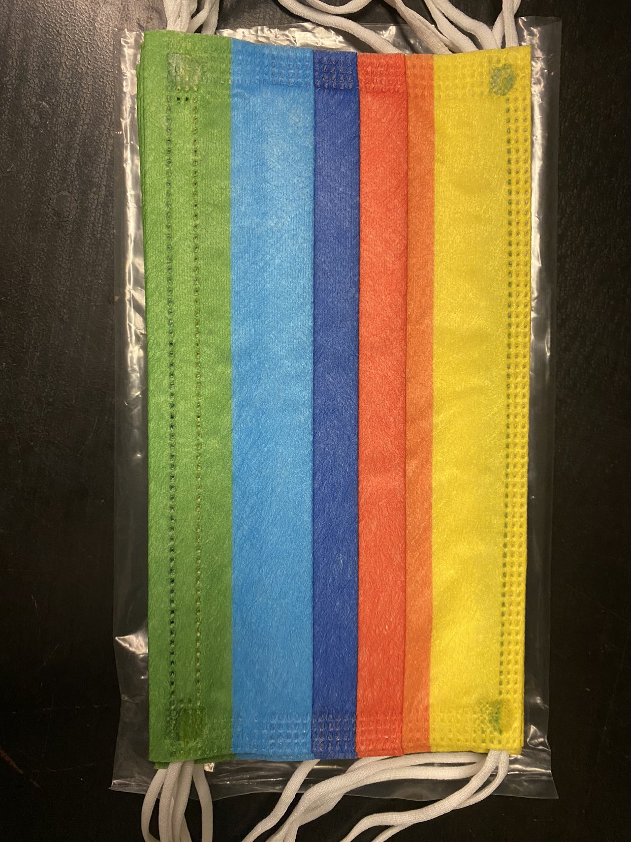 Rainbow Face Masks #FREECYCLE