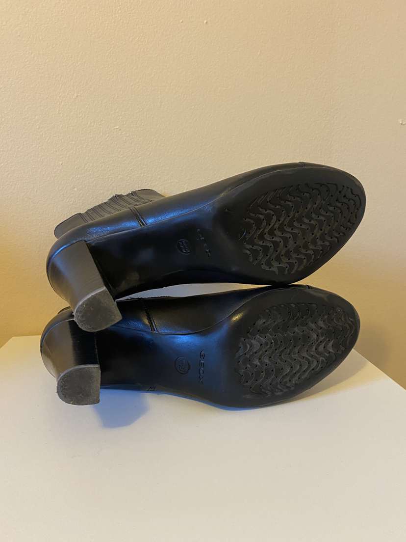 Women’s Geox black boots with heels, size 38 - 7 - photo 4