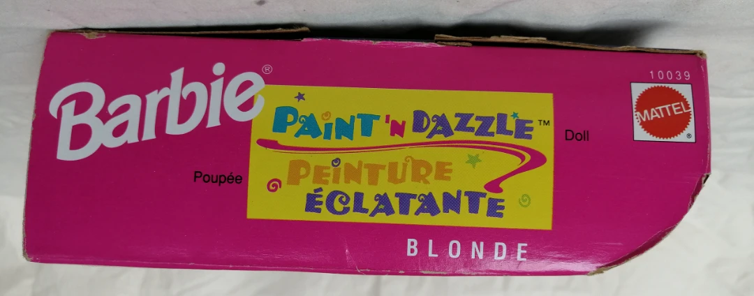 Paint 'n Dazzle Barbie Doll Blonde #10039 Mattel 1993 image indicator(4)