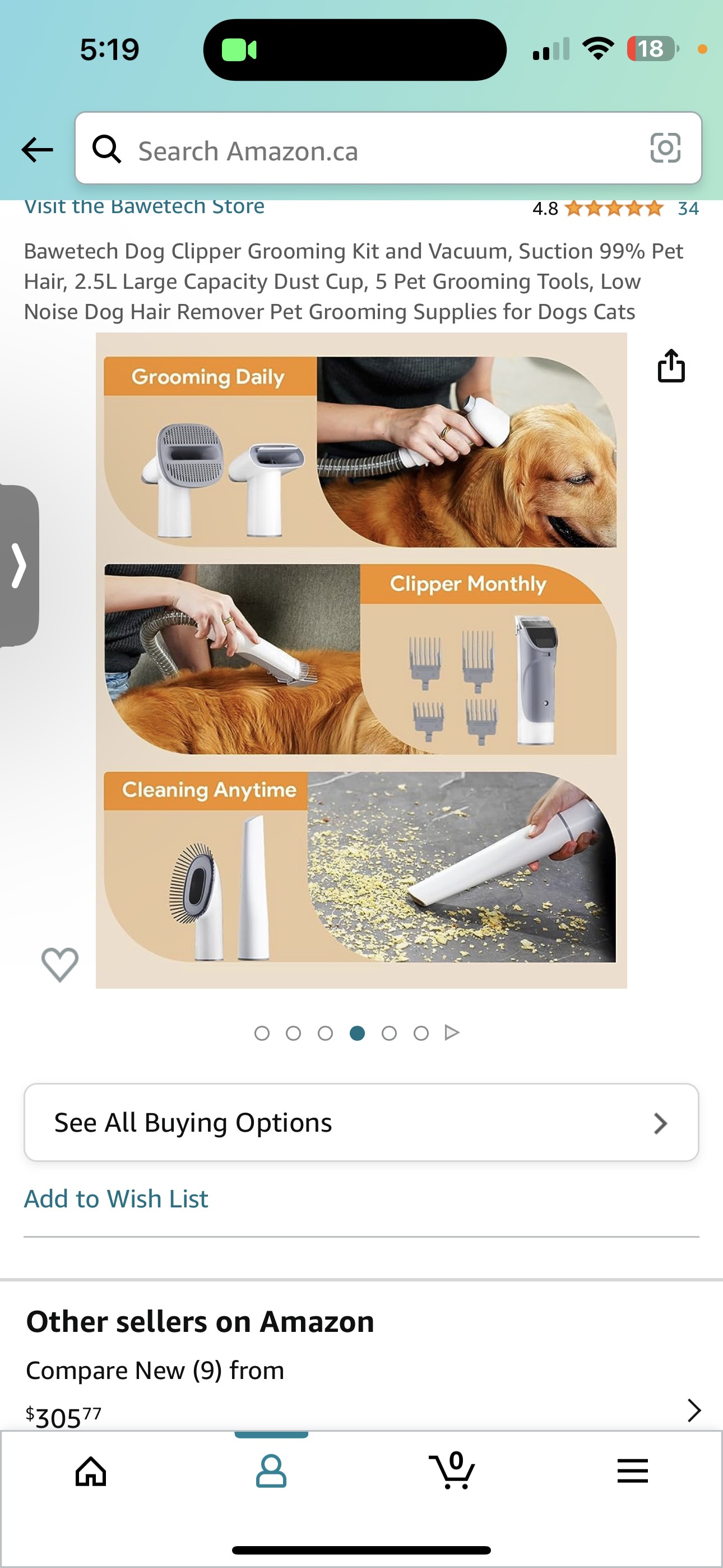Dog/pet grooming kit - photo 3