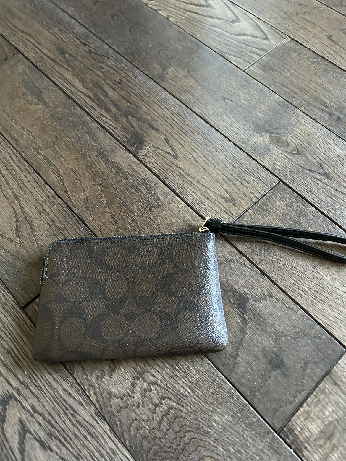Coach canvas wristlet - photo 2