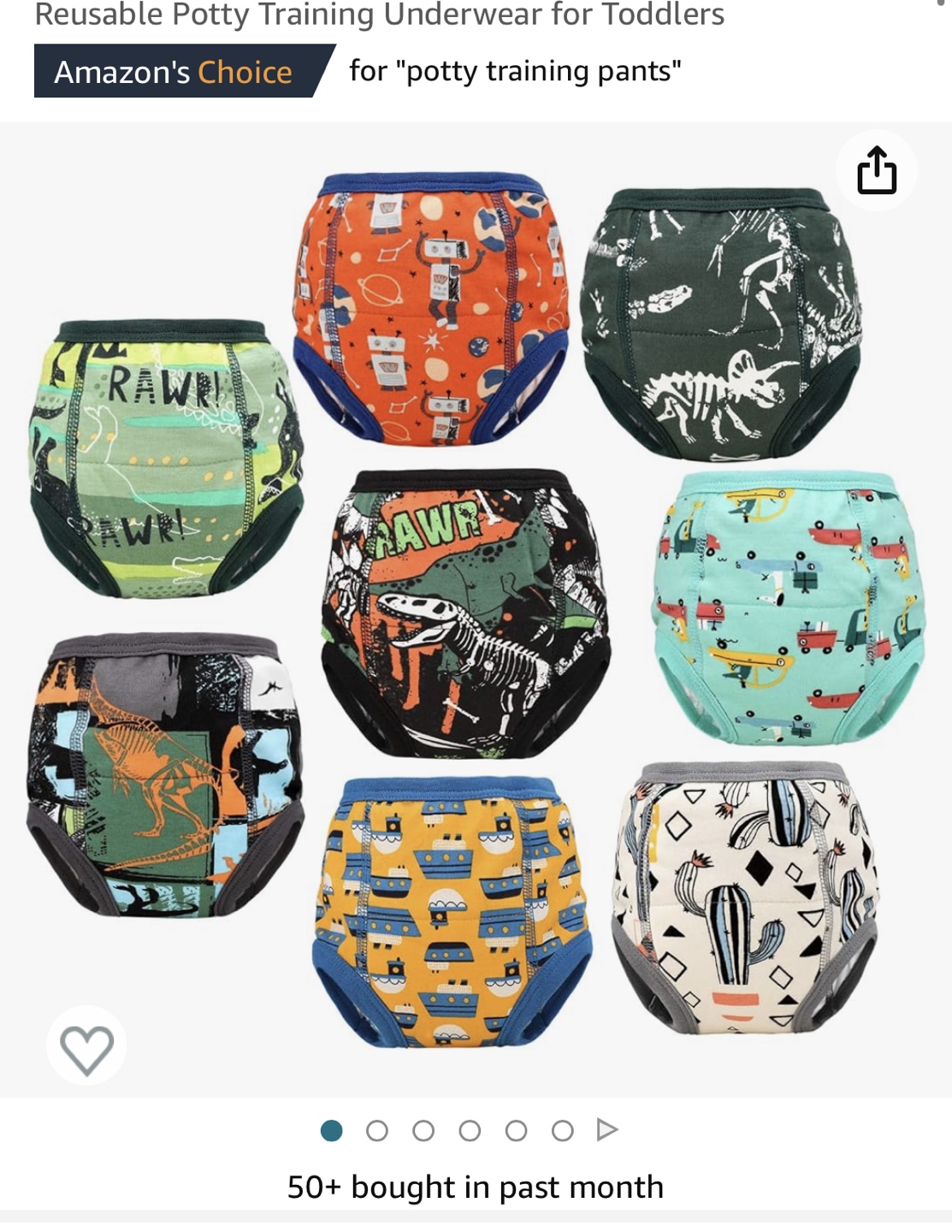 Training underwear- 3T image indicator(3)