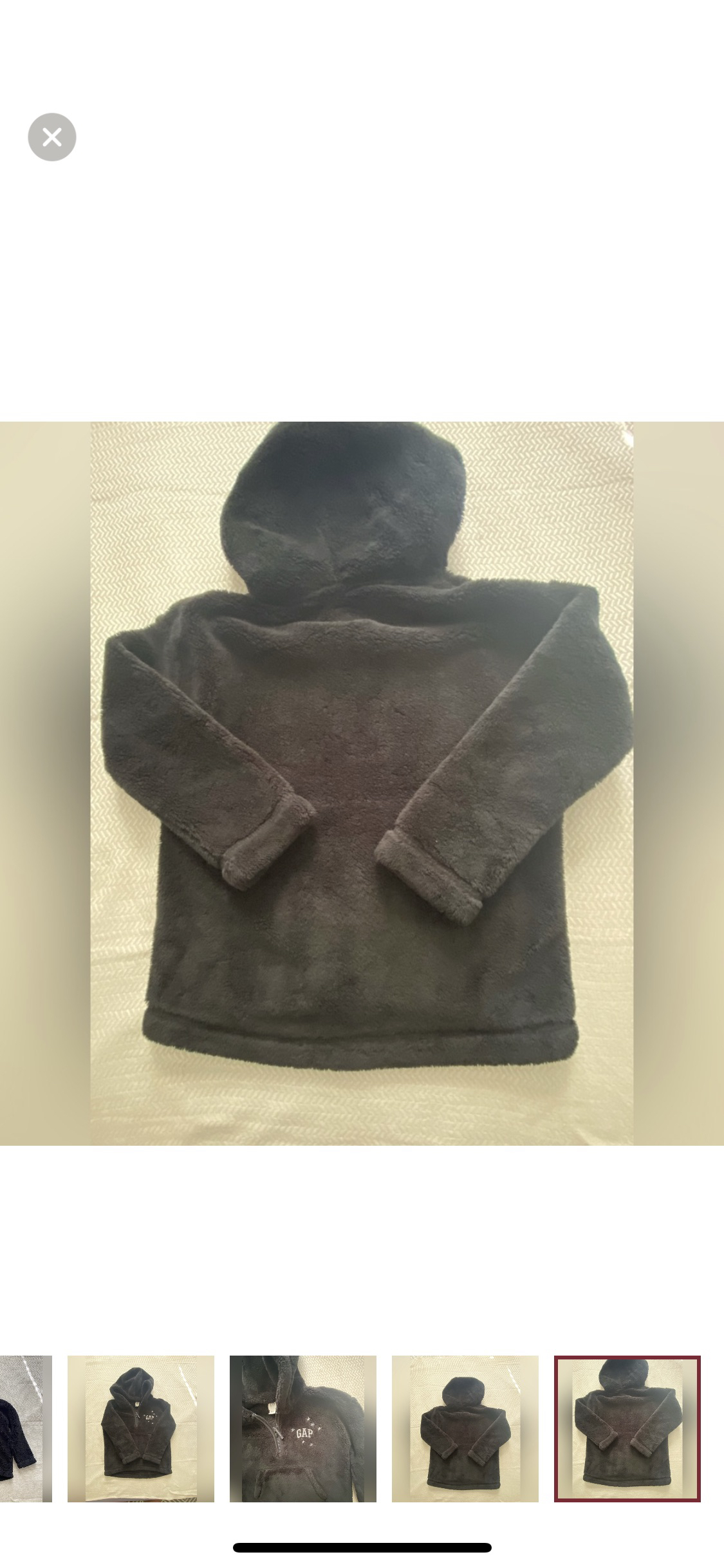 Gap Toddler 4-5 Sherpa hoodie - photo 4