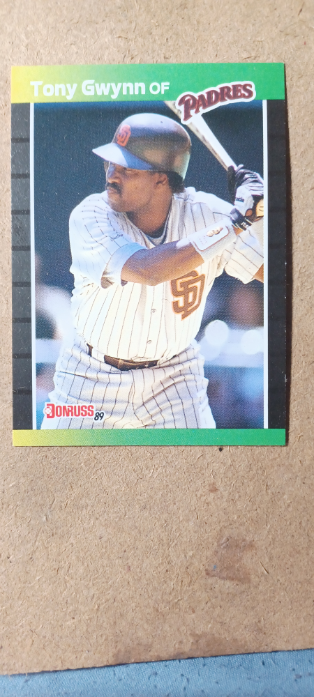 Tony Gwynn 1988 leaf DOUBLE ERROR thumbnail