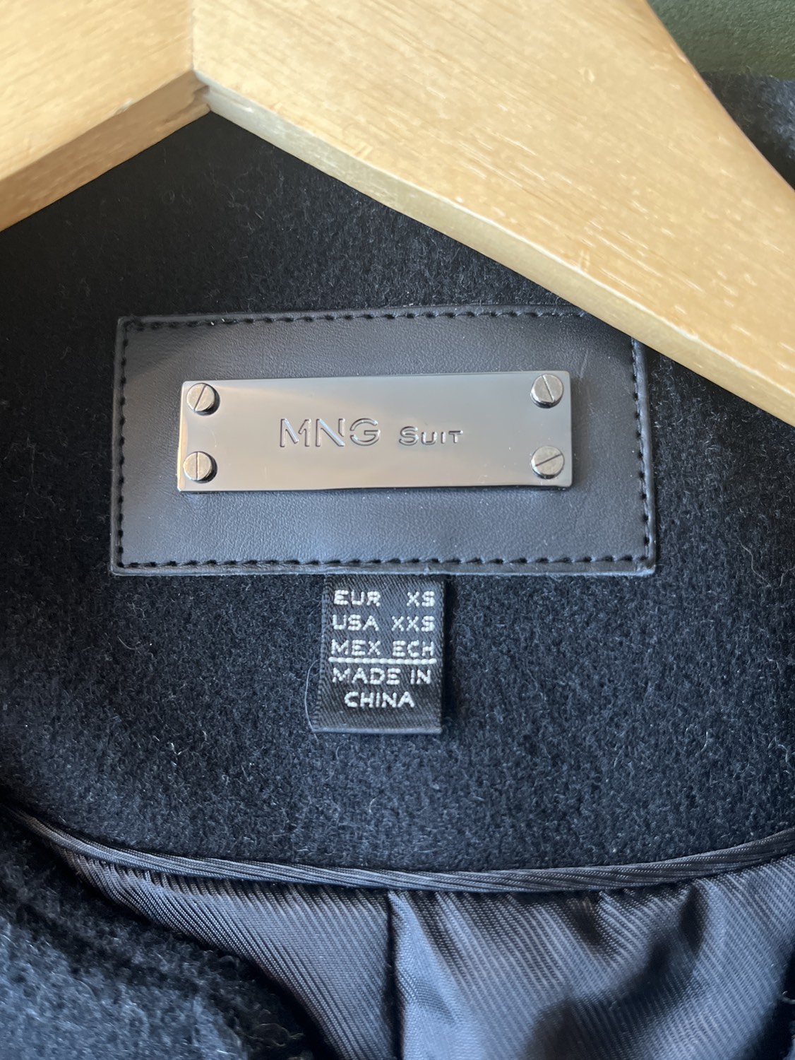 Black oversized coat - photo 3