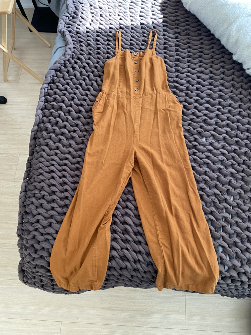Linen jumpsuit🧡 thumbnail