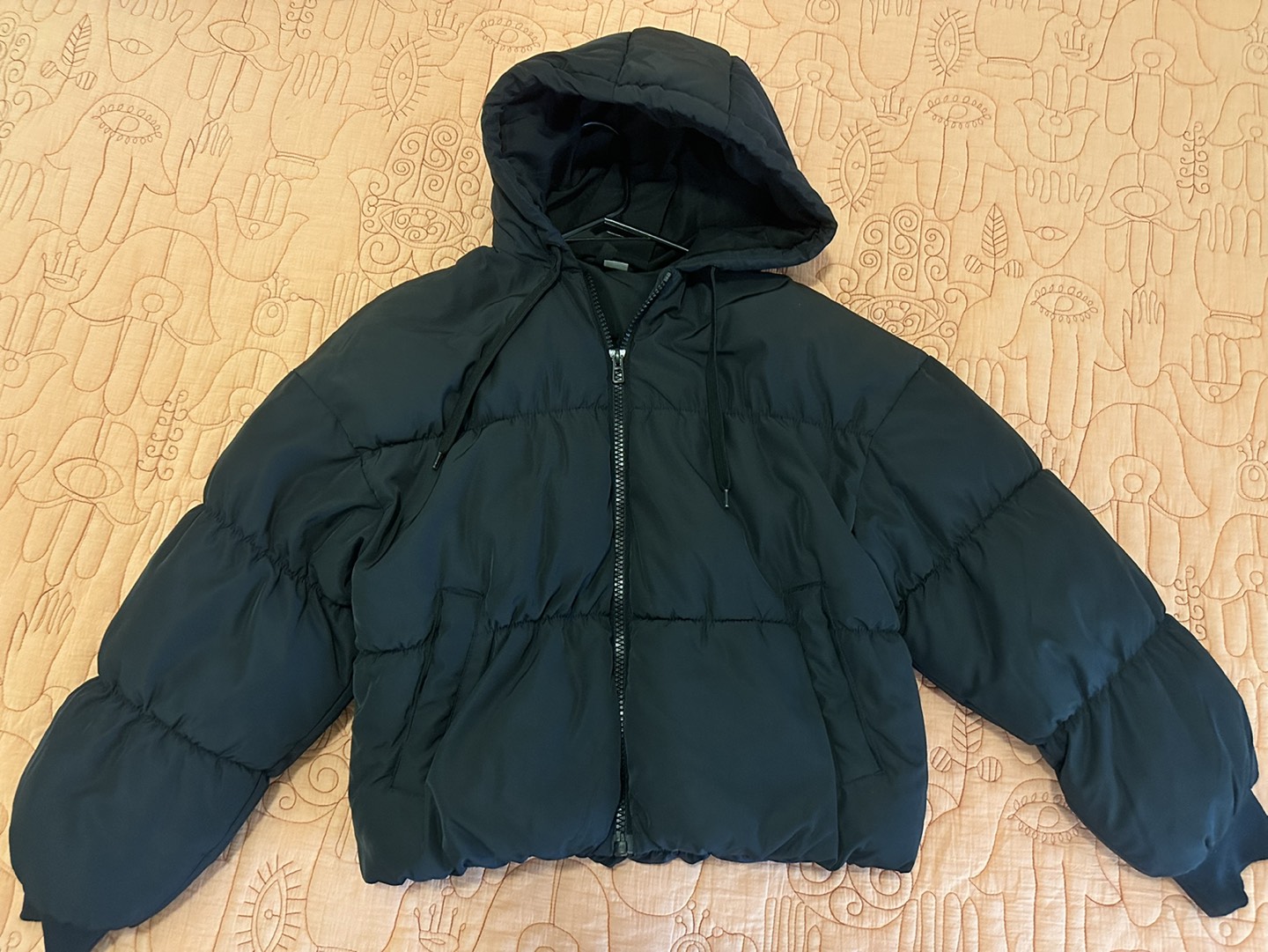 Hooded puffer jacket H&M