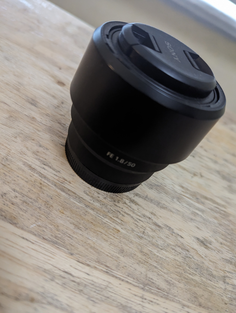 Sony E-Mount Full-Frame FE 50mm f/1.8 Portrait Prime Lens