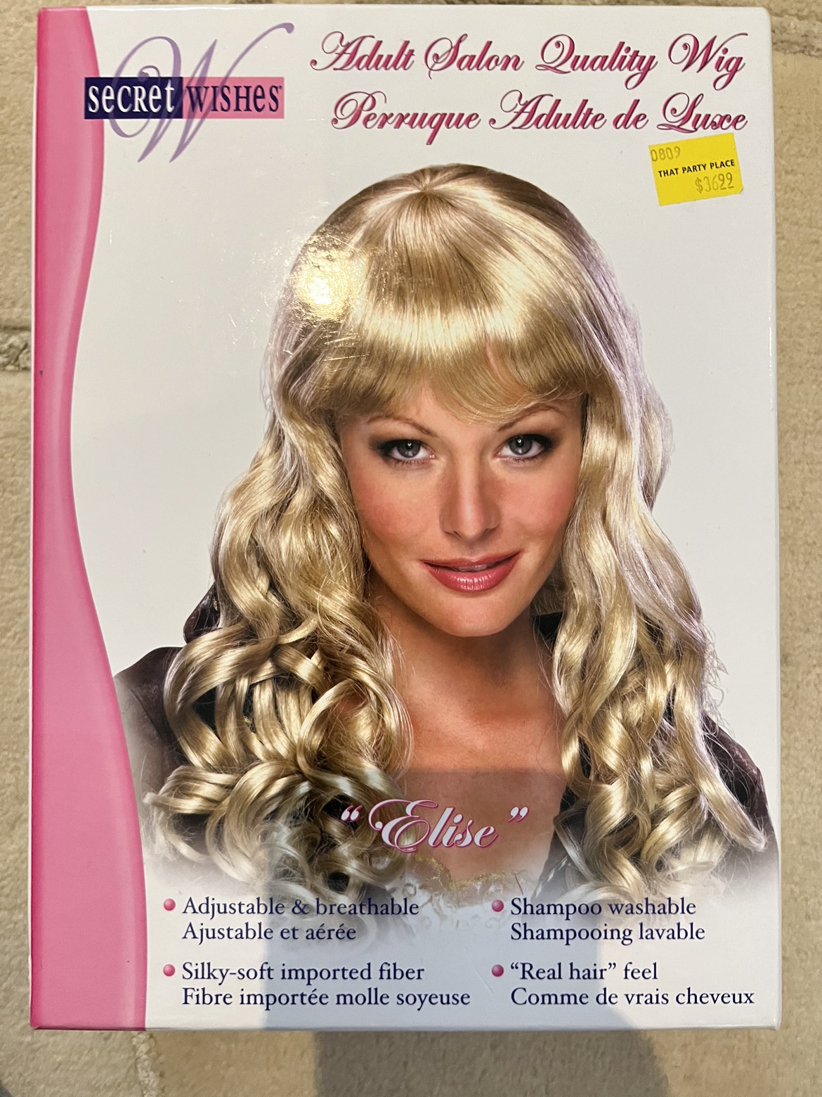 Blonde "Barbie" Halloween wig October freecycle #freecycle