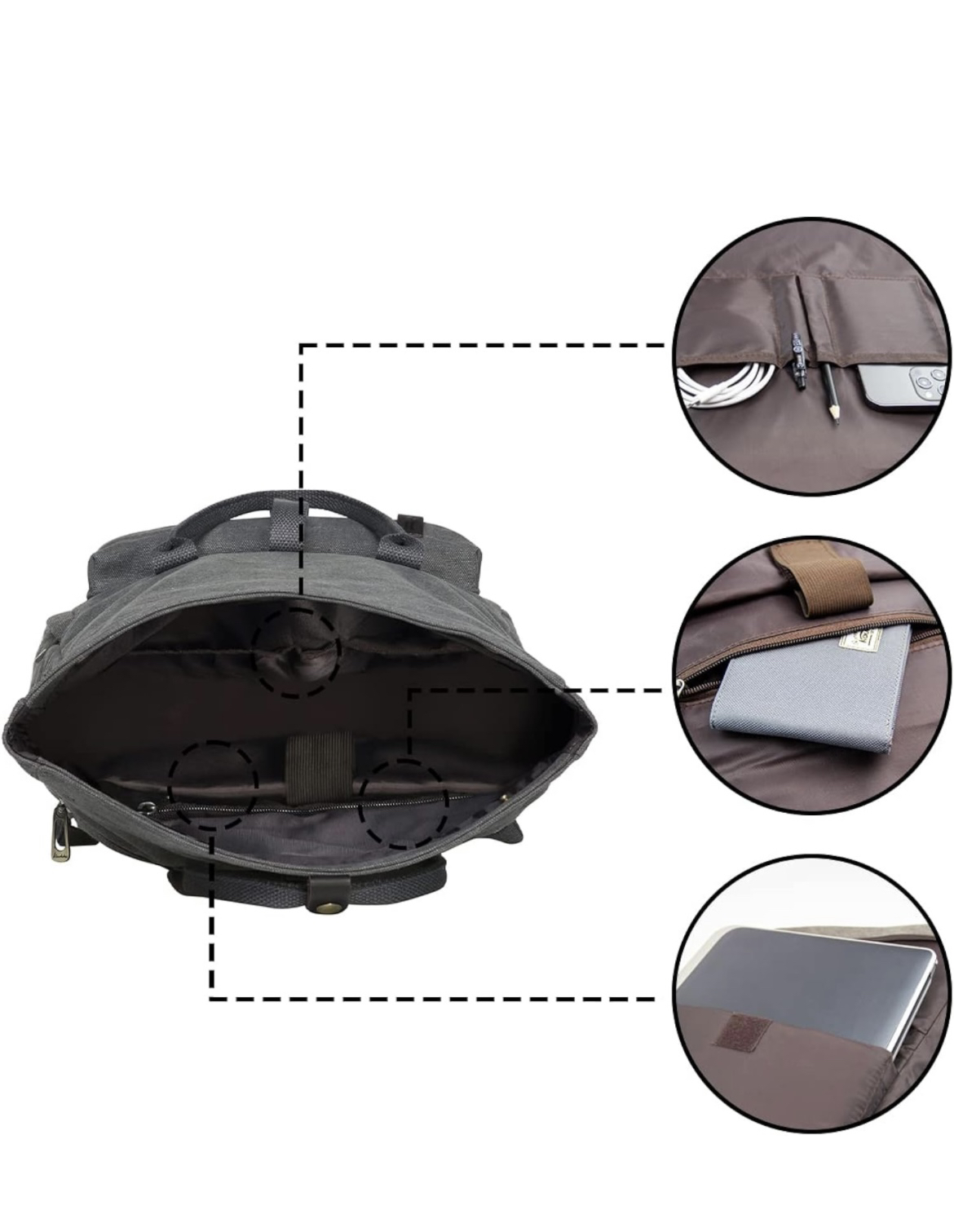 ** Brand New ** Laptop Backpack image indicator(4)