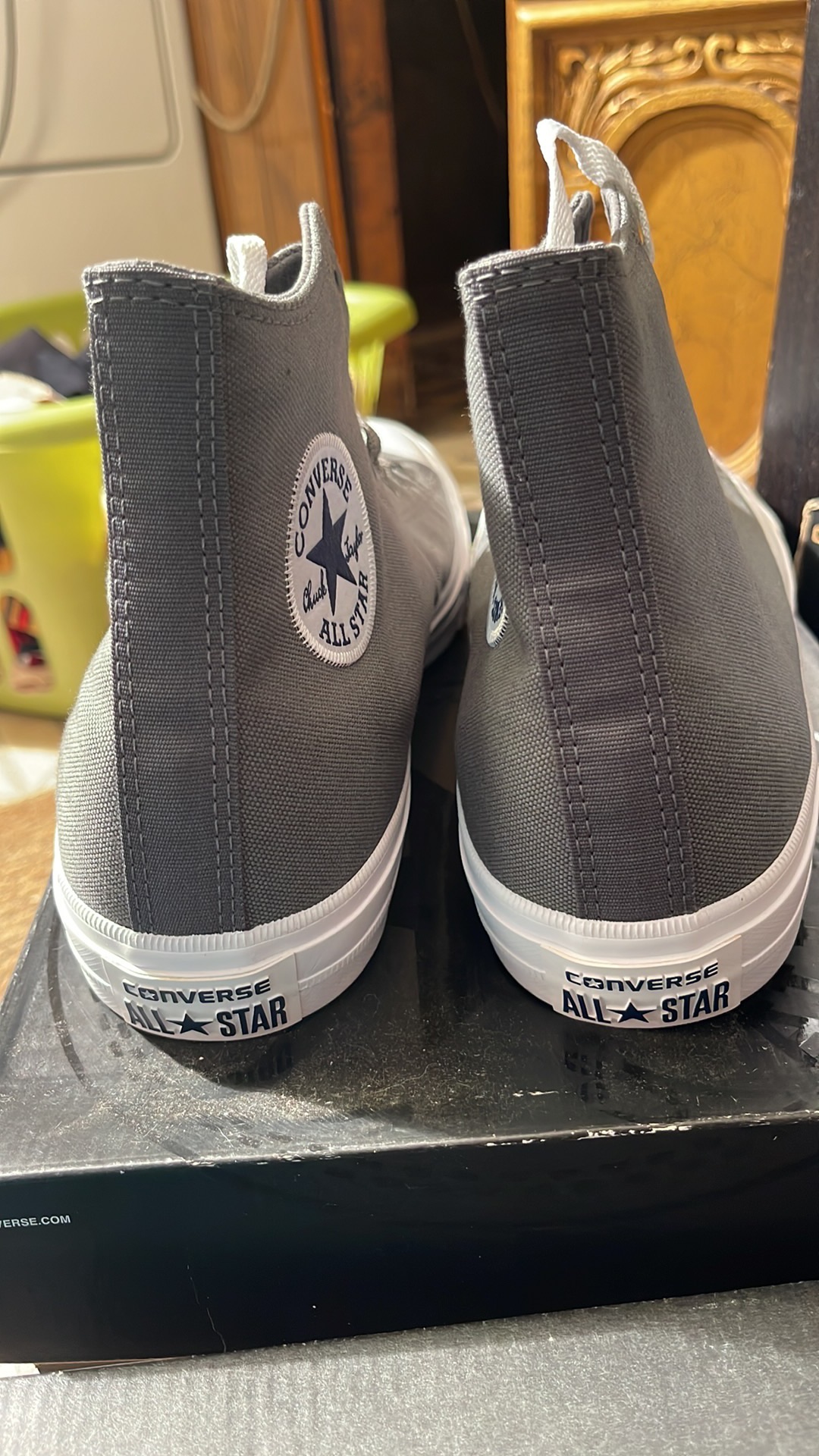 Authentic grey converse - photo 2