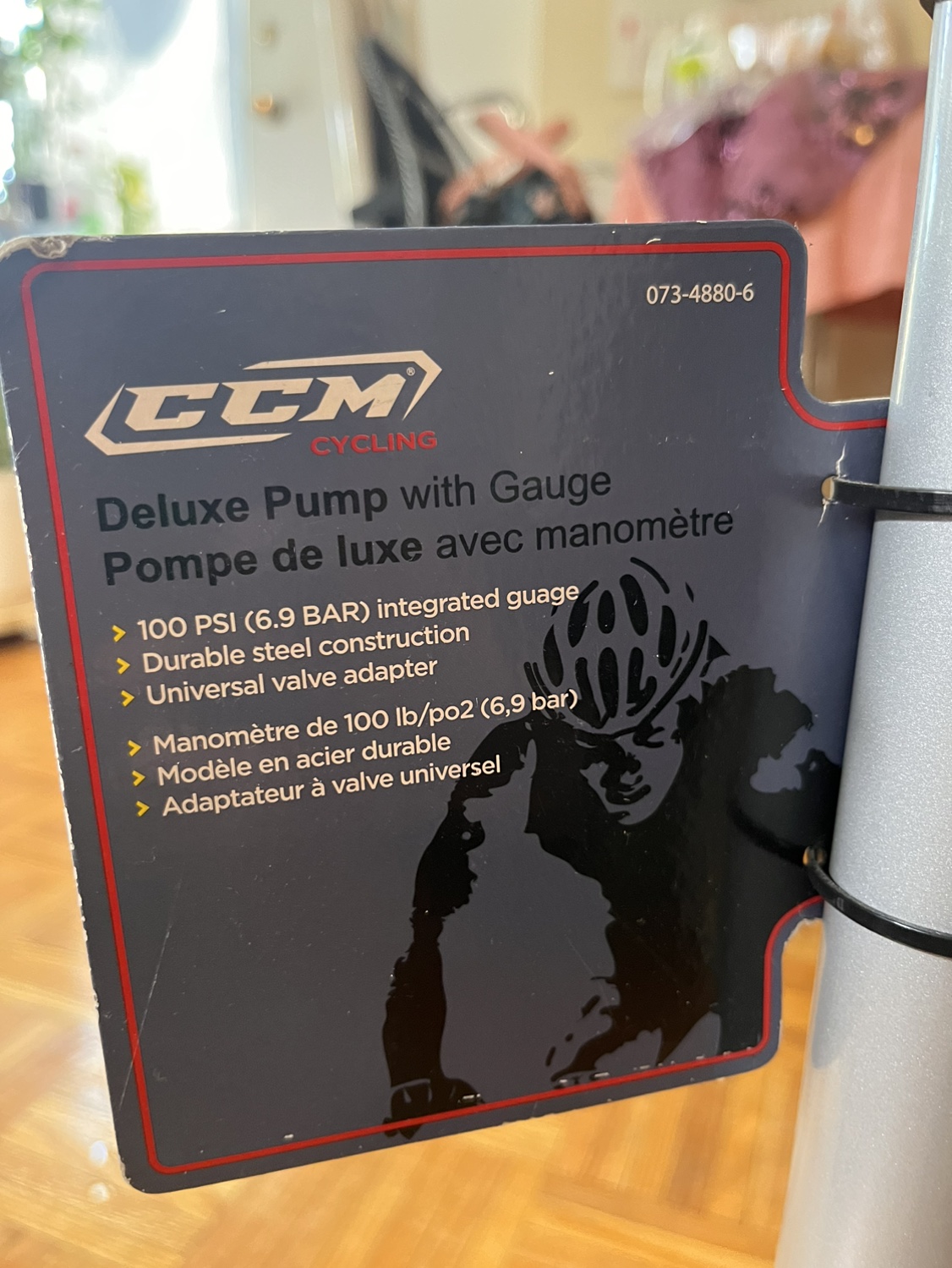 Bike pump BRAND NEW image indicator(3)