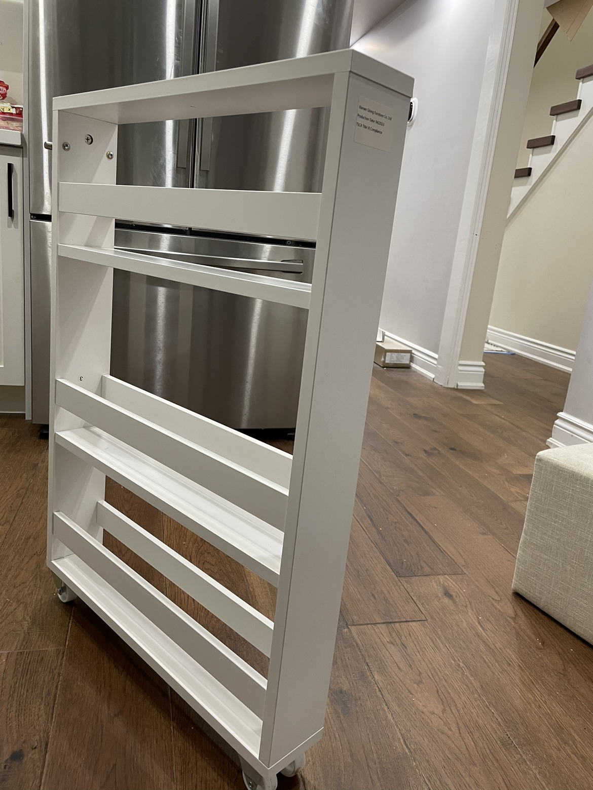 Wood pull out pantry - photo 2