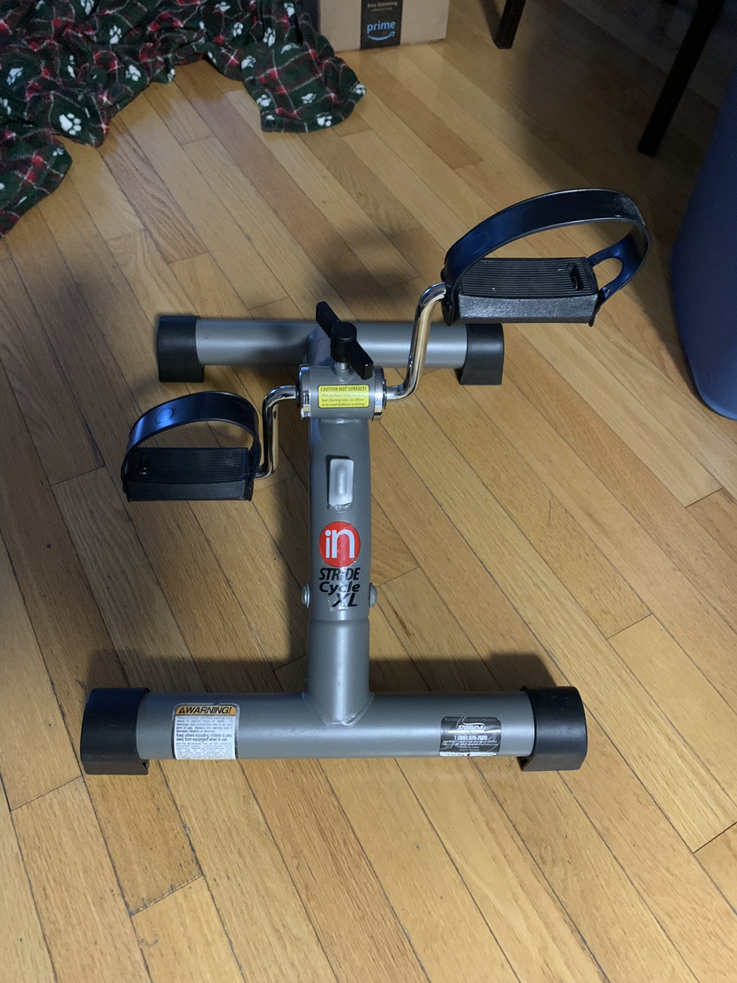 Portable exercise fitness bike image indicator(2)