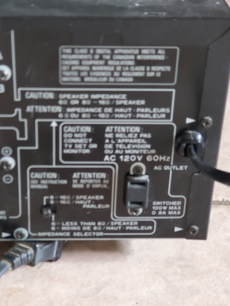 Pioneer Sterio Receiver image indicator(6)
