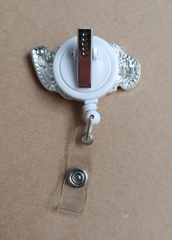 🆕 ID badge holder with rhinestones image indicator(6)