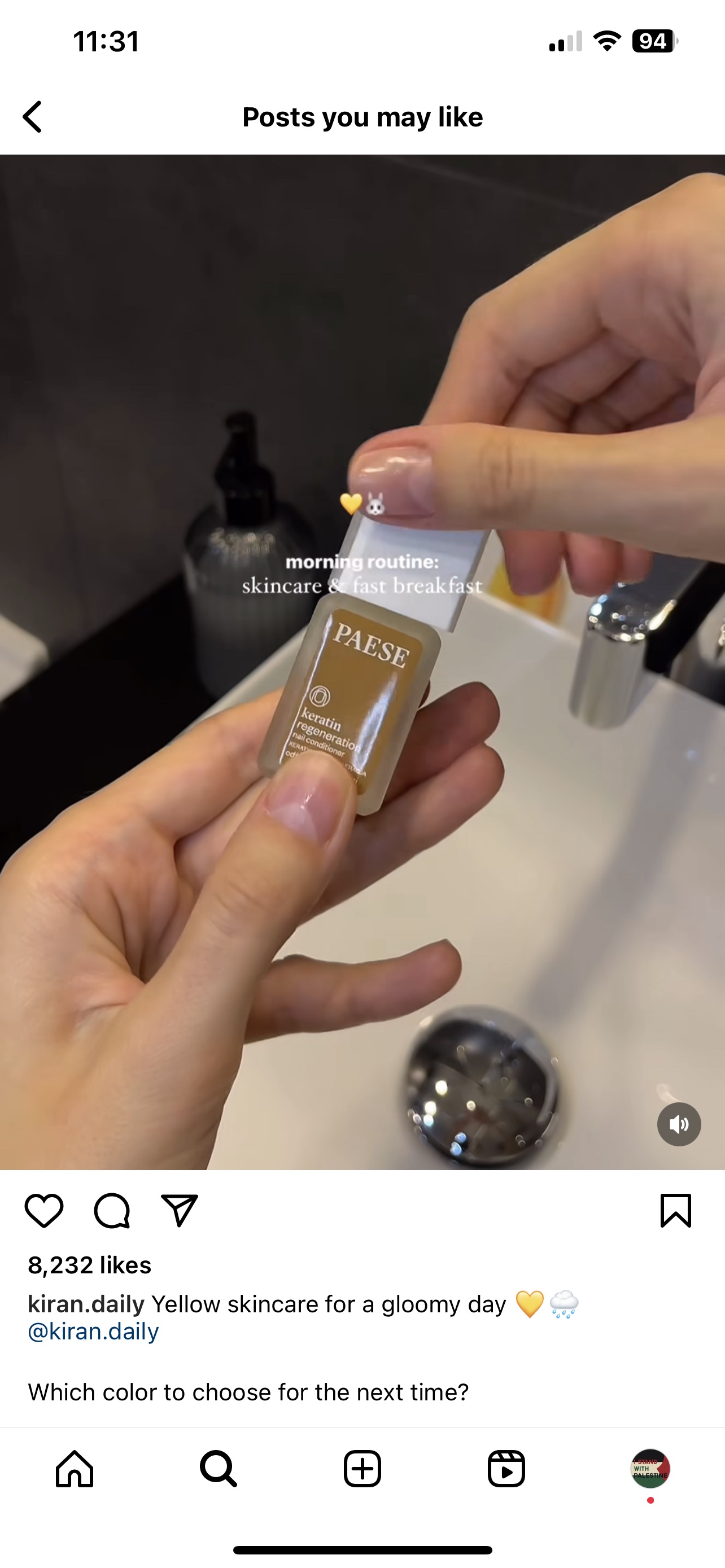 Nail polish
