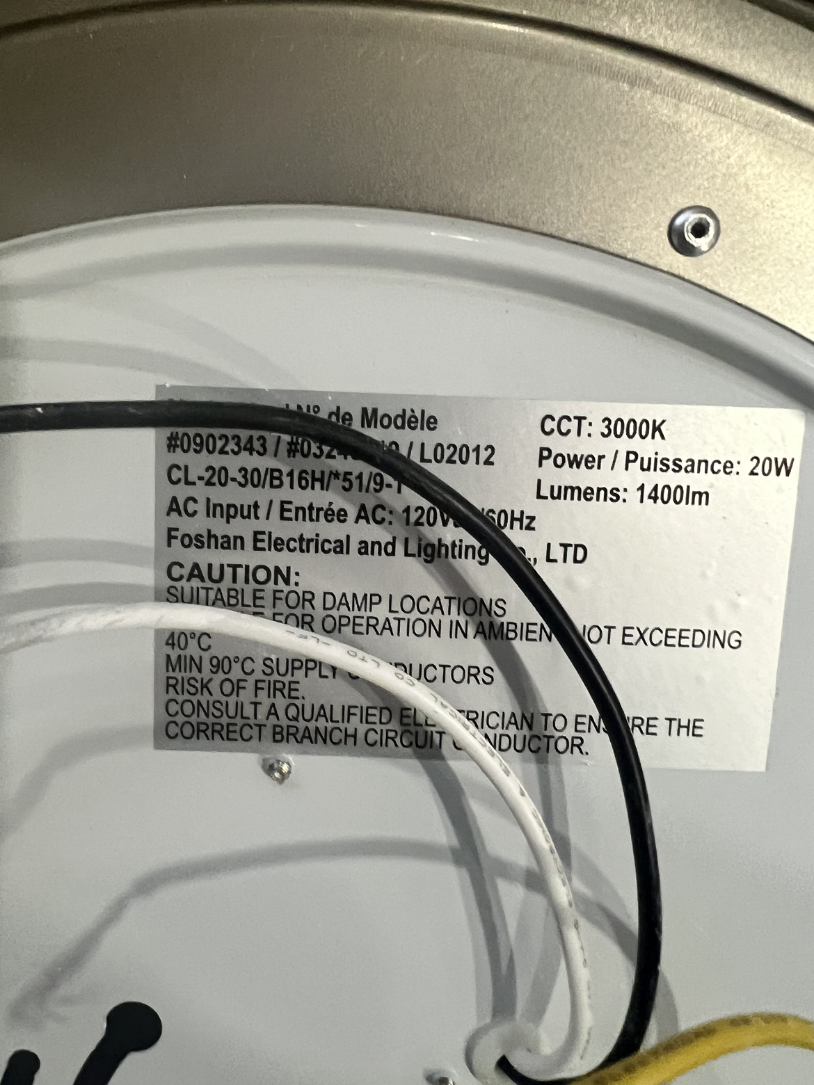 ceiling light fixture image indicator(2)